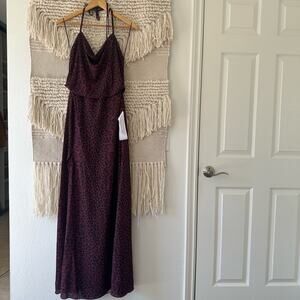 NWT: Dress the Population Zherra Leopard Print Dress